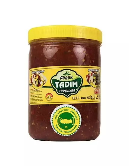 Turkish Çubuk Hot Paste Pickles PGI